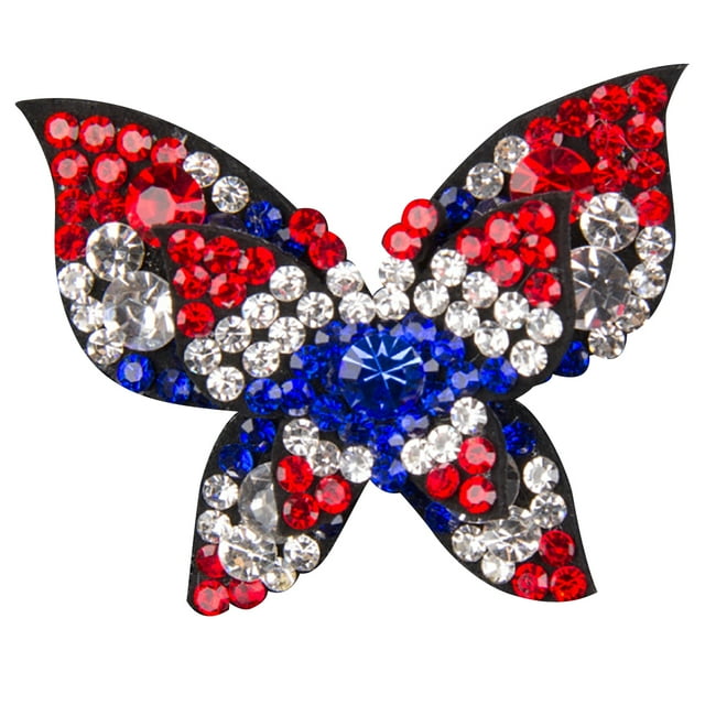 Barrette à Cheveux Mode Strass Papillon Accessoires pour Femmes