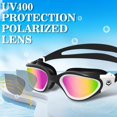 thumbnail image 2 of Polarized Swimming Goggles Swim Pool Goggles Anti Fog Anti UV No Leakage Clear Vision for Men Women Adults Teenagers, 2 of 5