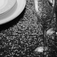 thumbnail image 4 of Lann's Linens 12" x 108" Black Sequin Table Runner, Sparkly Tablecloth Cover for Wedding, Party, Banquet, 4 of 4