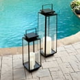 thumbnail image 2 of Alden Outdoor Lantern Small - 8 x 8 x 19.25 in., 2 of 2