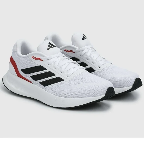 Adi-das Run Falcon Men's Running Shoe Athletic Sneakers White Trainers #818