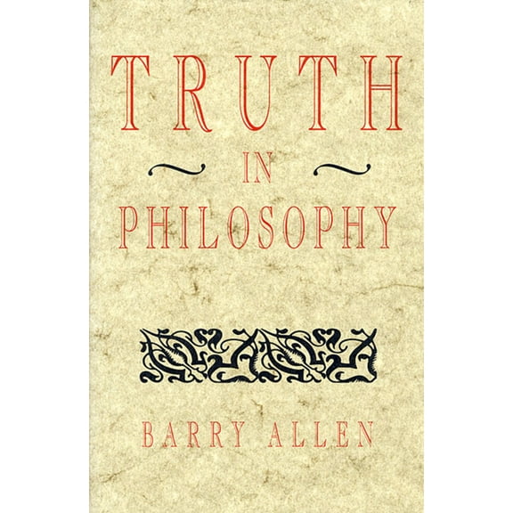 Truth in Philosophy (Paperback)