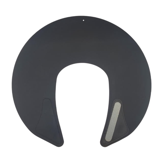 BELOVING Hair Cutting Neck Shawl Portable Neck Guard for Hair Coloring Barber Stylist black
