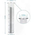 thumbnail image 4 of Rain Gauge Tube for Outdoor Water Measurement in Yard and Garden Use, 4 of 4
