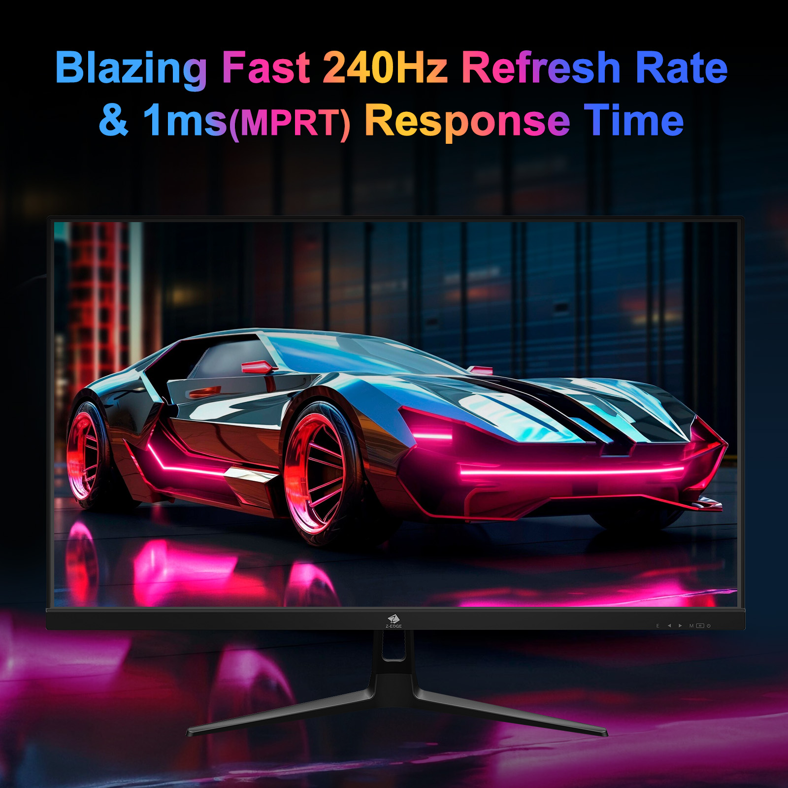 Z-EDGE UG27PJ 27-Inch 240Hz Full HD Gaming Monitor photo 4