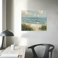 thumbnail image 4 of ONETECH Sea Beach Canvas Wall Art Vintage Seascape Canvas Prints Wall Decor Ocean Sailboat Canvas Pictures Seagull Bird Canvas Artwork for Living Room Bedroom Office Decoration, 4 of 6
