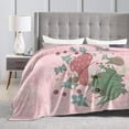 thumbnail image 5 of XMXY Fleece Throw Blanket for Couch, Cartoon Frog Cottagecore Mushroom Lightweight Plush Fuzzy Cozy Soft Bed Blankets and Throws for Sofa, 80"x60" inches, 5 of 8