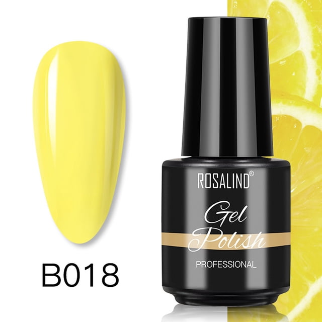 FcBaudy Nail Nail Gel pour Ongles Transparent Gel de Modelage pour Ongles pour Art des Ongles ROSALIND Vernis Gel 7 ml Brillant pour Design d'Art des Ongles Lampe LED/UV