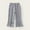 Grey, variant on Krdevn Girls' Knitted Stripe Pants with Bow Details and Flared Pants,2-3 Years
