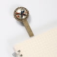 thumbnail image 3 of Woodpecker Antique Bronze Lace Bookmark: a Gift for Readers and Book Lovers, 3 of 5