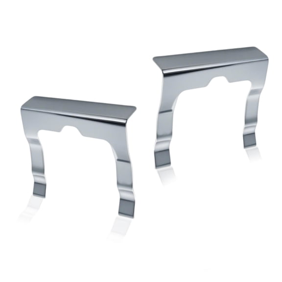 2Pcs Rear License Plate Light Clip for 2002-2018 Dodge Ram 1500 55077370AB