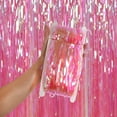 thumbnail image 3 of 2 Pack 1x 3 M Tinsel Foil Fringe Curtains Backdrop, for Party Photo Booth Props Decoration, 3 of 5