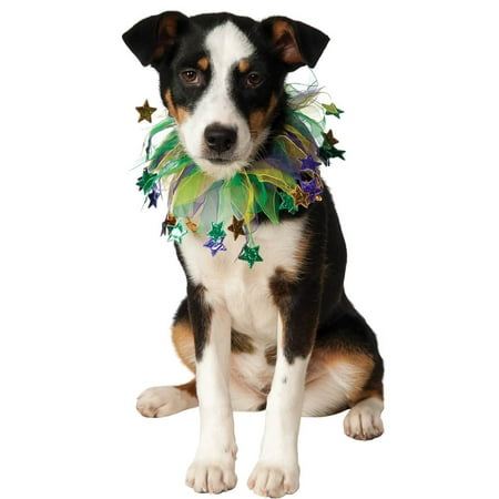 Mardi Gras Stars Fancy Dog Costume