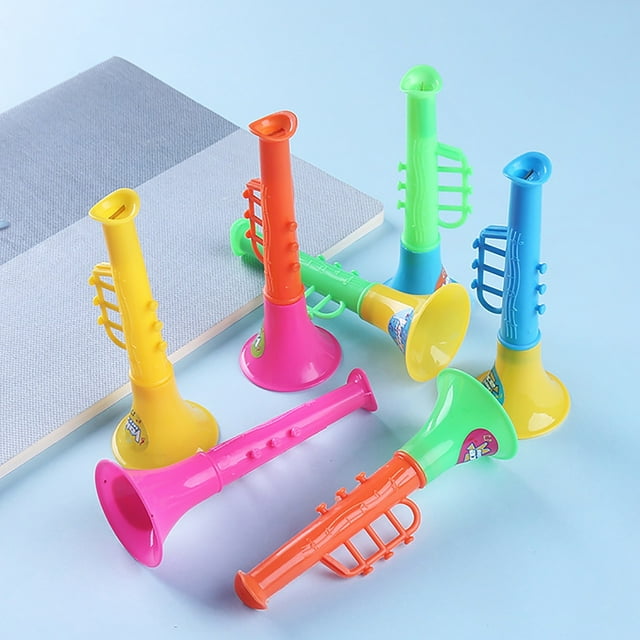 IMENGL Speaker Toy Trumpet Trumpet Children's Instrument Children’s Toys Musical Instruments Trumpet Toys Saxaboom Small Trumpet Funny Trumpet Plastic Random Color Baby Musical Instruments,Baby Puzz