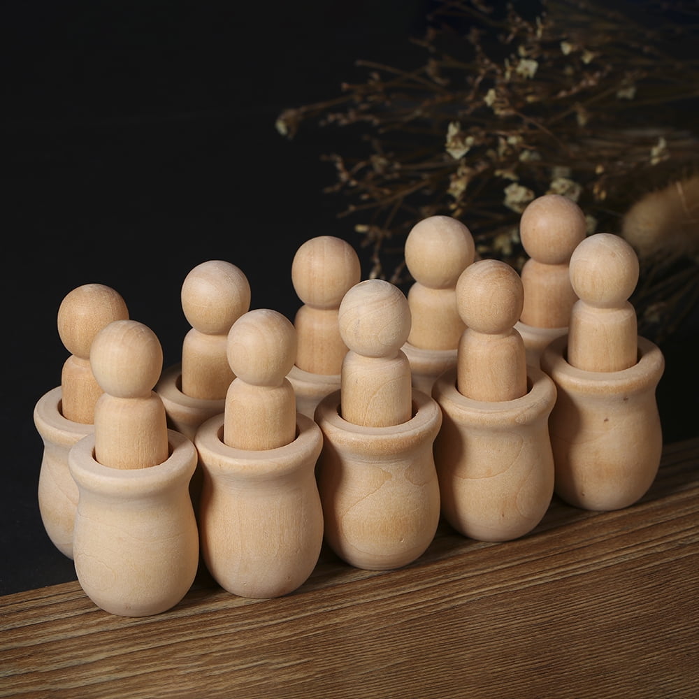 nesting peg dolls