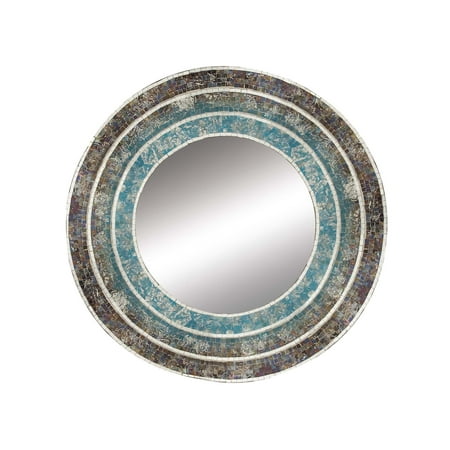 Decmode 72 Inch Traditional Carved Wooden Wall Mirror Silver Decmode 72 Inch Traditional Carved Wooden Wall Mirror Silver