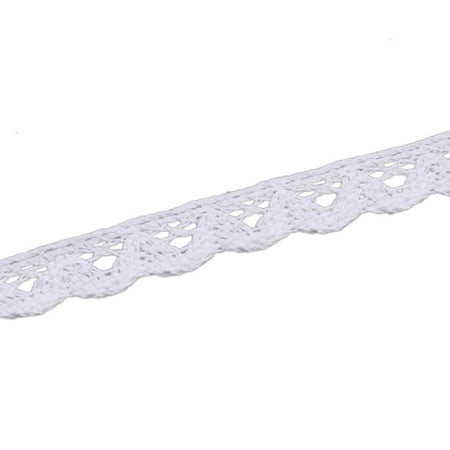 Soft Cotton Lace Trim for Crafting Sewing and Decorative Applications