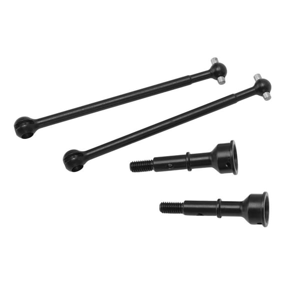 Arbre De Transmission RC Métal – 2 Pièces Os De Chien – Compatible HIMOTO 1/10 (Noir)