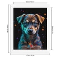 thumbnail image 2 of Paint By Numbers Kit for Adults Beginner - DIY Colorful Puppy Artful Portrait Canvas Painting Kits for Adults, Frameless Paint By Number for Adults for Home Wall Decor 16x20 Inch, 2 of 7