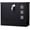 Black, variant on Locking Mailbox Wall Mount for Outside–  Mailboxes with Number and Key Lock for Front Door Fence, Large Capacity Letter Box, 14.3 x 4.1 x 11.8 Inch, Black