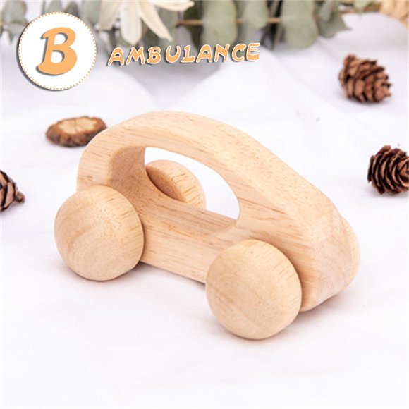 IBaodan Car Toys Massive markdowns Let's Make Wooden Car Toys Wood Rattle Toy Cars Wood Eco Toy Car Gift For Kids