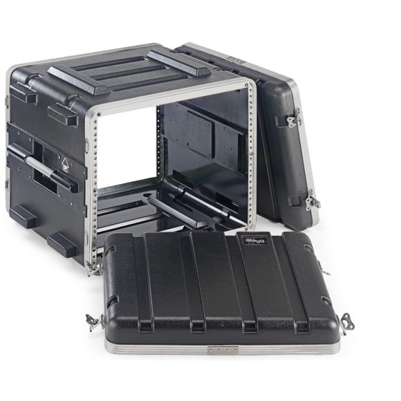 Stagg ABS-8US Case for 8-Unit Rack - Black