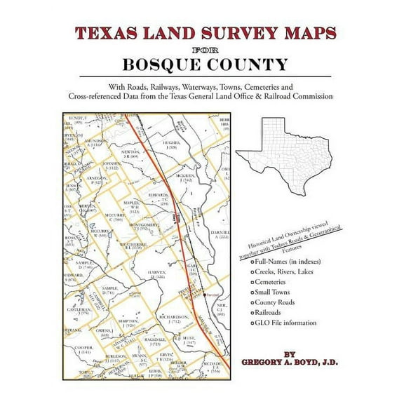 Texas Land Survey Maps for Bosque County