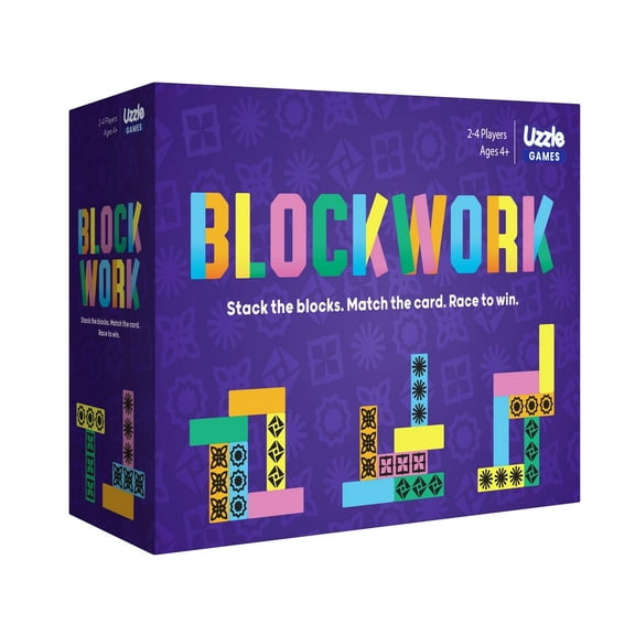 The Uzzle Blockwork Family Board Game