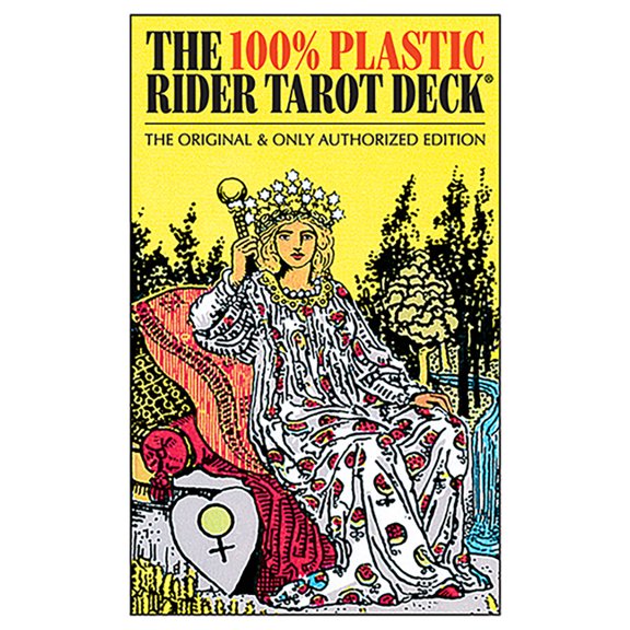 The 100% Plastic Rider Tarot Deck (Other merchandise)