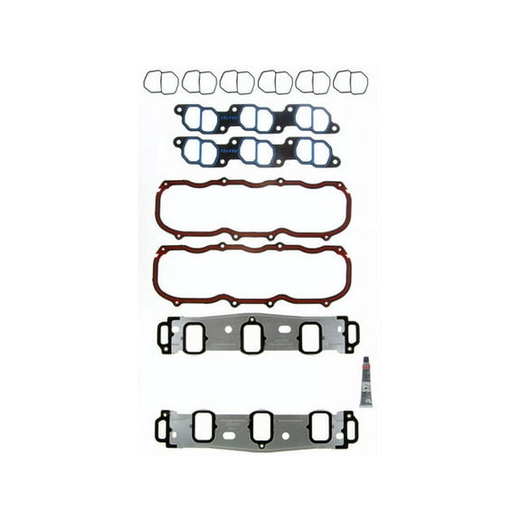 Lower and Upper Intake Manifold Gasket Set - Compatible with 1991 - 1997 Ford Explorer 1992 1993 1994 1995 1996