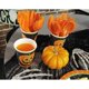 thumbnail image 3 of Suministros de fiesta de Halloween de calabaza, incluye platos, servilletas, vasos y cubiertos, decoración de pancartas de calabaza de Halloween, vaso de papel, plato de papel, cuchillo, tenedor, cuch, 3 of 5