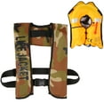 thumbnail image 1 of Inflatable Life Jacket Adult Life Vest Water Sports Swimming Fishing Survival Jacket, 1 of 8