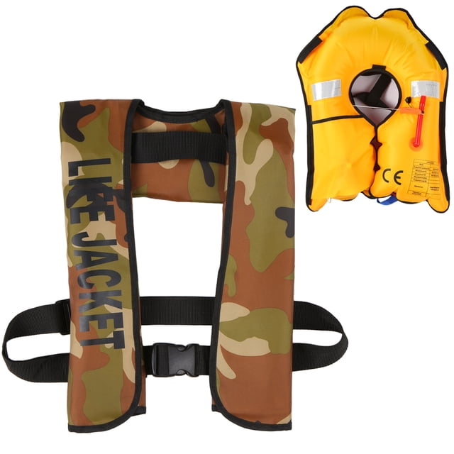 Inflatable life jacket adult life jacket water sports swimming fishing life jacket