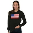 thumbnail image 5 of Classic American Flag USA Pride Long Sleeve TShirt Men Women Brisco Brands S, 5 of 6