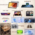 thumbnail image 2 of SHARECLOUD 12 inch Tablet,2K FHD+90Hz Display,30GB+128GB/1TB Tablets,Octa-Core T7250,8800mAh,8MP+13MP,Android Tablet with Widevine L1/BT5.0+WiFi, 2 of 7
