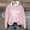 Pink, variant on Tawop Womens Sweatshirts Tops for Women Sweatshirts for Women Long Sleeve Hoodies Graphic Casual Black S