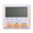 Orange, variant on MOMOJIA 24 Hours Kitchen Timer Digital Timer with Clock for Cooking Classroom Timer for Teachers Kids Loud Alarm & Strong Maget