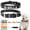 Black, variant on Newborn Brand Personalized Dog Collar PU Leather with Rhinestone Letters, Customized Sparkling Name Collar for Small Dogs Cats,Pink,8-10 inch,Small