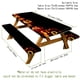 thumbnail image 3 of Fiudx Liquidación de ahorros de verano Mantel de picnic con funda de playa, juego de tres piezas, mantel elástico para mesa de camping, mantel impermeable para exteriores, 3 of 6