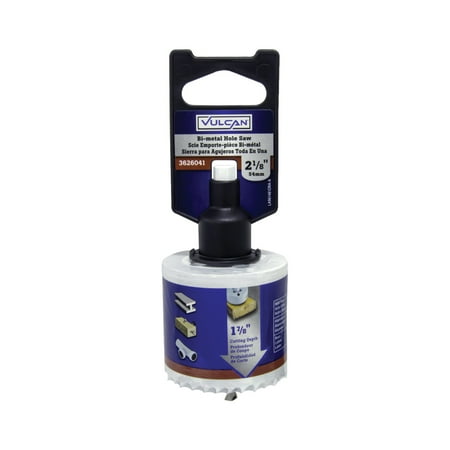 

Vulcan 961481OR 2-1/8 in BI-Metal Hole Saw w/Arb-Hngr