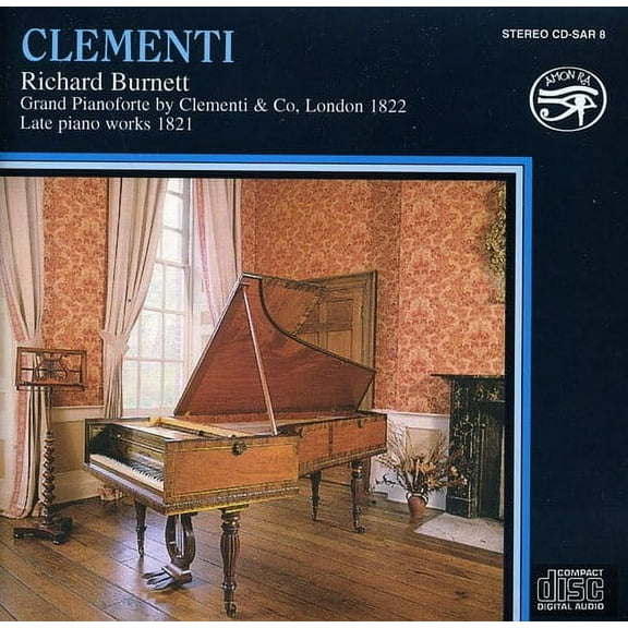 Richard Burnett - Clementi Late Piano Works - Music & Performance - CD