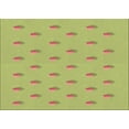 thumbnail image 1 of Ahgly Company Indoor Rectangle Patterned Chameleon Green Area Rugs, 7' x 9', 1 of 6