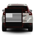 thumbnail image 2 of American US Flag Vinyl Decal Sticker for Laptop/Car/Truck/Window/Bumper (Matte White, 5in x 2.8in), 2 of 4