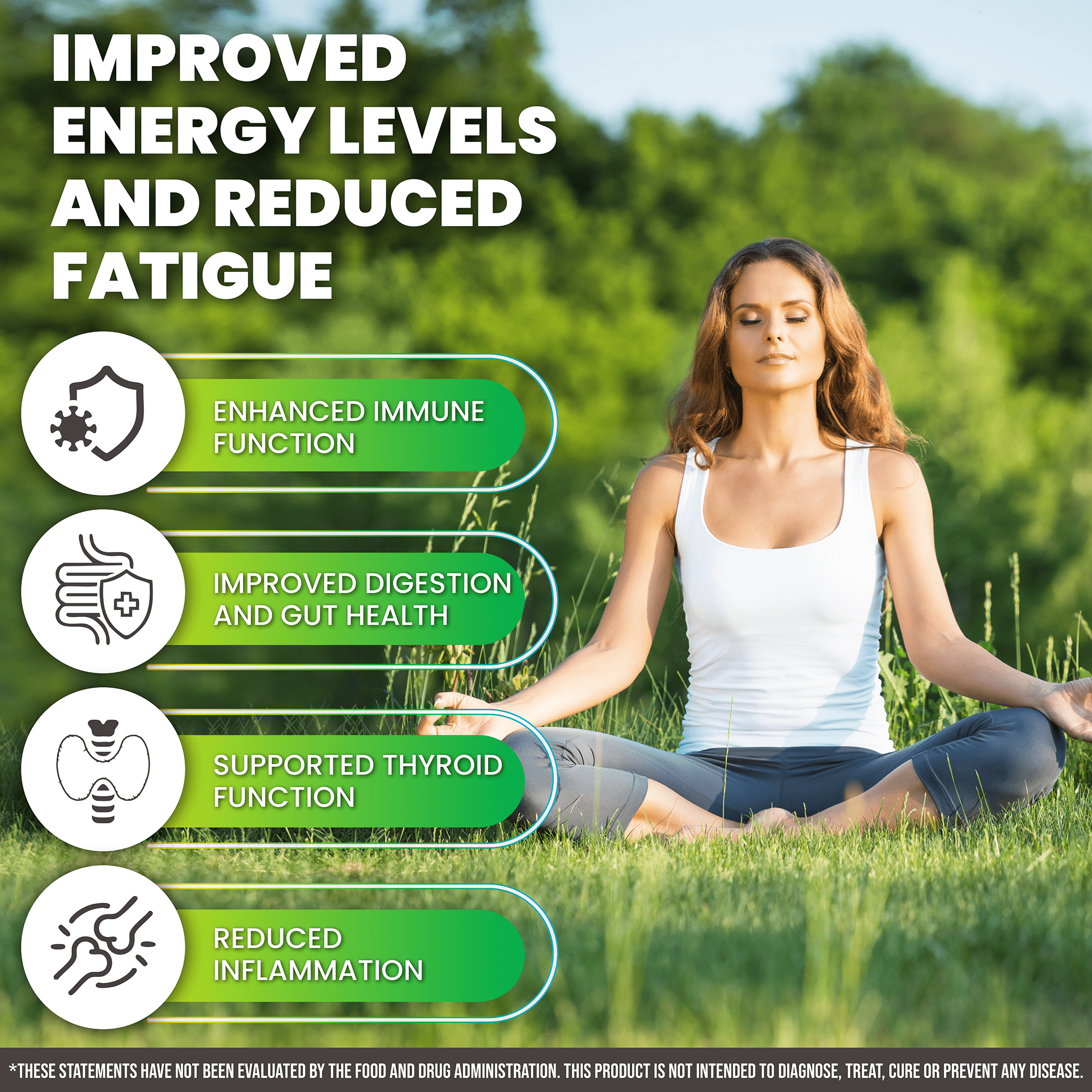 Oaks Nutrition Superfood Sea Moss, Black Seed Oil & Ashwagandha Antioxidant Multivitamin