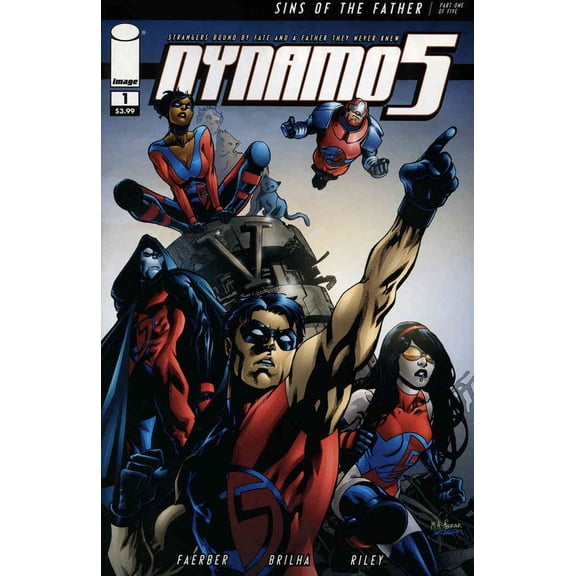 Dynamo 5: Sins Of The Father #1 VF ; Image Comic Book
