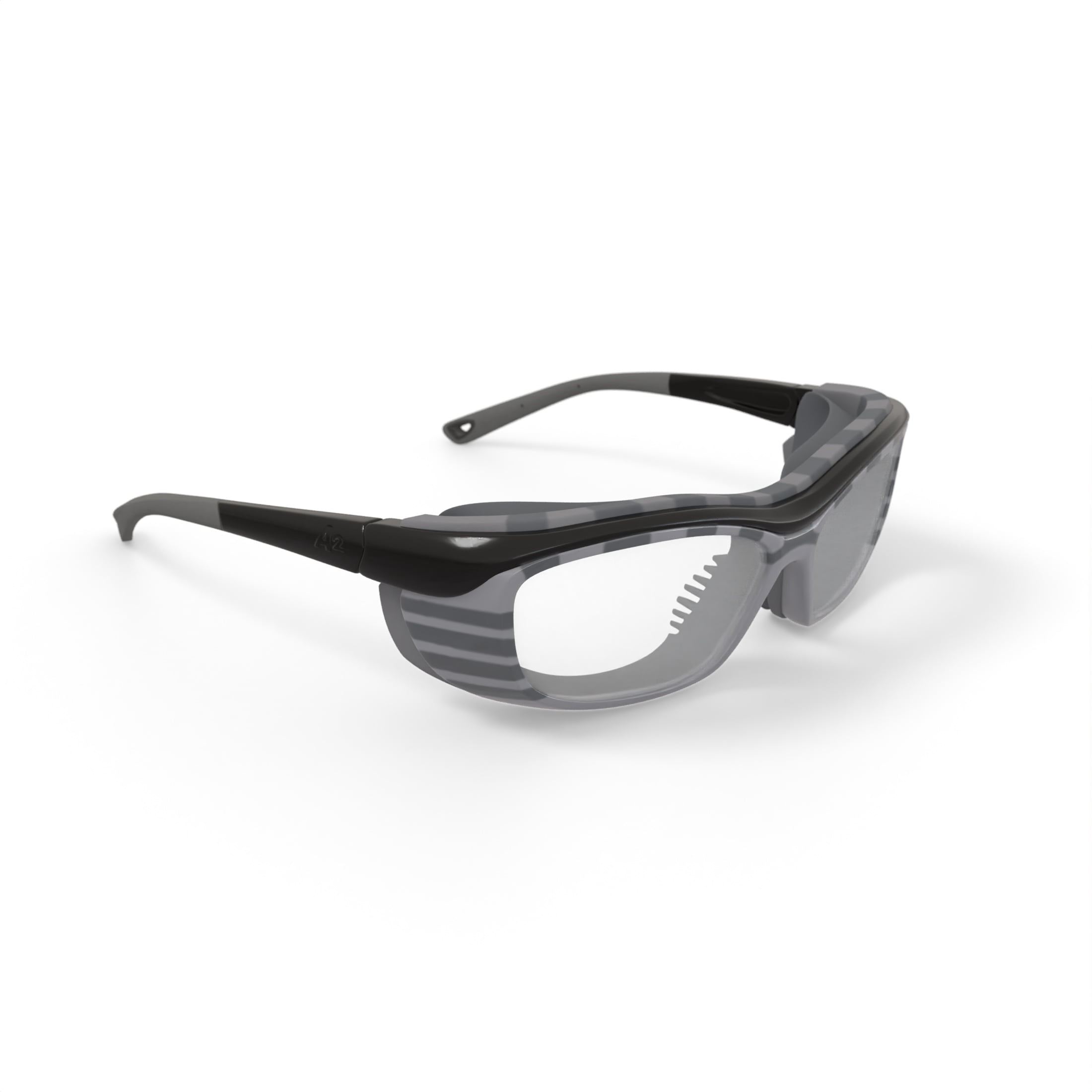 Hilco Vision A2 270 Full Seal Prescription Safety Glasses, Black/Gunmetal, OSHA Compliant ANSI Z87.1
