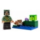 thumbnail image 1 of LEGO Minecraft: Arbalest Knight Minifigure with Frog and Slime - Ages 6+, 1 of 1