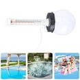 thumbnail image 1 of Thermoscope Floating Pool Light, Color Changing Solar Powered Ball Light Waterproof LED Floating Light Rechargeable Floating Pool Lights for Spa, Bathtub, Pool, 1 of 7
