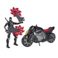 thumbnail image 2 of G.I. Joe Core Ninja Snake Eyes Motorcycle Vehicle Playset (6 Pieces) Kids Toy for Boys and Girls, 2 of 9