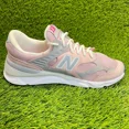 thumbnail image 4 of New Balance X-90 Mens Size 8 Pink Gray Athletic Running Walking Shoes Sneakers, 4 of 5